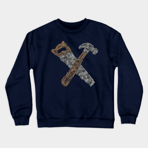 Tooth & Nail Crewneck Sweatshirt by Dollars To Donuts